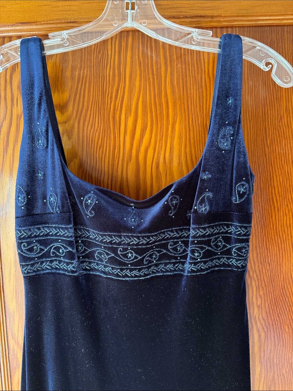 Laundry by Shelli Segal vintage velvet gown